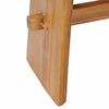 vidaXL Krakk heltre teak