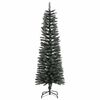 vidaXL Kunstig juletre med 150 LED gr&oslash;nn 150 cm PVC og plast og st&aring;l