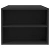 vidaXL Salongbord svart 102x55x42 cm konstruert tre