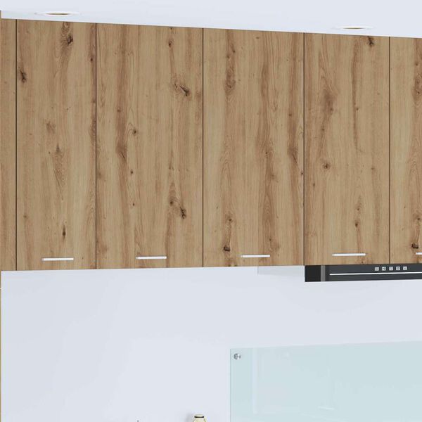 vidaXL Hengende skap Artisan Eik 80 x 31 x 80 cm Konstruert tre