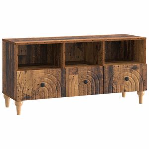 vidaXL TV-skap Gammelt tre 102 x 34,5 x 50 cm Konstruert tre