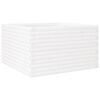 vidaXL Plantekasse hvit 80x80x46 cm heltre furu