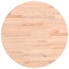 vidaXL Bordplate &Oslash;40x1,5 cm rund heltre b&oslash;ketre