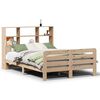 vidaXL Sengeramme uten madrass 140x200 cm heltre furu