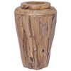 vidaXL Dekorasjonsvase 40x60 cm heltre teak