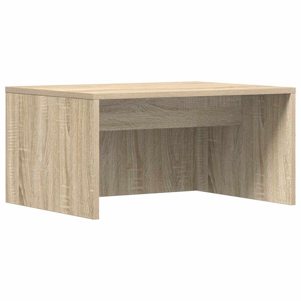 vidaXL Veggmontert skrivebord Veggmontert Sonoma eik 60 x 45 x 30 cm