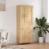 vidaXL Highboard sonoma eik 69,5x34x180 cm konstruert tre