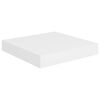 vidaXL Flytende vegghyller 4 stk hvit 23x23,5x3,8 cm MDF