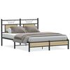 vidaXL Sengeramme uten madrass sonoma eik 140x200 cm konstruert tre