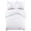 vidaXL Sengetrekk hvit 200x220/60x70 cm