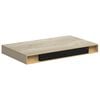 vidaXL Flytende vegghyller 4 stk eik 40x23x3,8 cm MDF
