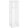 vidaXL Gabionstolpe 50x50x180 cm jern