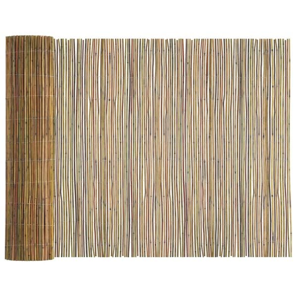 vidaXL Bambusgjerde Naturlig 400 x 150 cm Bambus