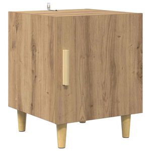 vidaXL Nattbordskap Artisan Eik 40 x 40 x 50 cm Konstruert tre