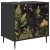 vidaXL Baderomsskap RHENEN Svart eik 60 x 40 x 61 cm Konstruert tre