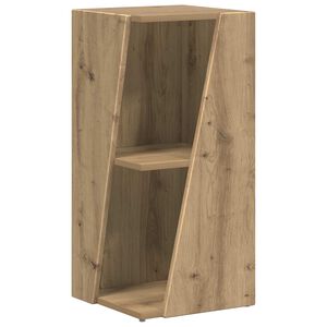 vidaXL Sidehylle 33 x 32 x 70,5 cm Konstruert tre Artisan Eik