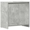 vidaXL Baderomsskap betonggr&aring; 60x33x60 cm konstruert tre