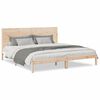 vidaXL Ekstra lang sengeramme uten madrass 200x210 cm heltre