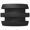vidaXL Foosball Bord Bumper 16 stk. Svart 3 x 3 x 2 cm TPE