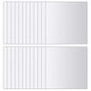 vidaXL Speilfliser 48 stk kvadrat glass