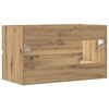 vidaXL Hengende baderomsskap artisan eik 80x38,5x45 cm konstruert tre