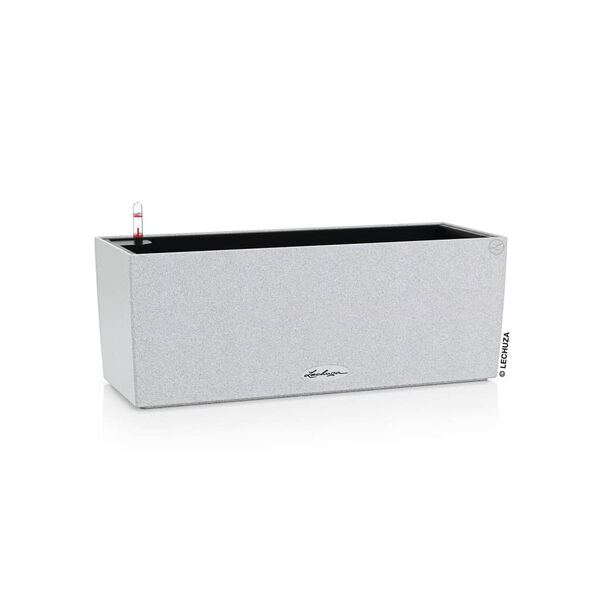 LECHUZA Plantekasse BALCONERA Stone 50 ALL-IN-ONE kvartshvit