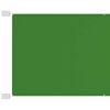 vidaXL Vertikal markise lysegr&oslash;nn 180x270 cm oxfordstoff