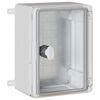 vidaXL Kontrollskap Gr&aring; 25 x 13 x 24 cm ABS-plast