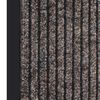 vidaXL Dørmatte stripet beige 40x60 cm