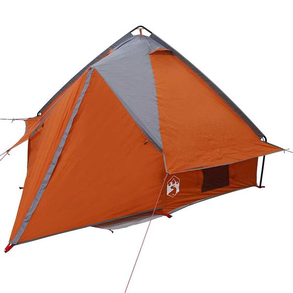 vidaXL Teepee Telt med tak Grå og Oransje 490 x 410 x 210 cm
