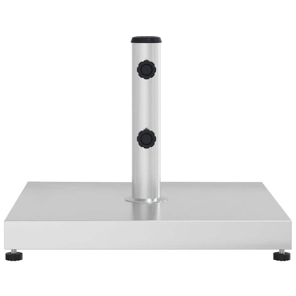 vidaXL Parasollfot for &Oslash;32/38/48 mm stenger 28 kg firkantet