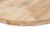 vidaXL Bordplate rund &Oslash;70x4 cm heltre akasie