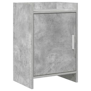 vidaXL Nattbord Betonggr&aring; 40 x 30 x 60 cm Konstruert tre