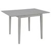 vidaXL Uttrekkbart spisebord gr&aring; (80-120)x80x74 cm MDF