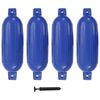 vidaXL | B&aring;tbumper | Bl&aring; 58,5 x 16,5 cm PVC