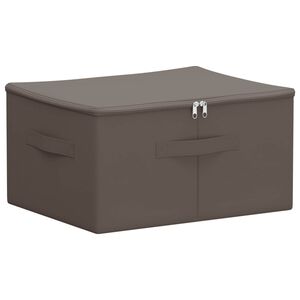 vidaXL Lagringsboks Ikke-vevd stoff 43 x 34 x 23 cm 33,6 L Gr&aring;