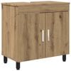 vidaXL Bad Sminkebord Artisan eik 60 x 35 x 60 cm Konstruert tre