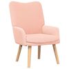 vidaXL Avslappende stol Rosa 63 x 67 x 94 cm stoff