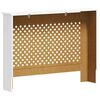 vidaXL Radiatordeksler 2 stk hvit 112x19x81,5 cm MDF