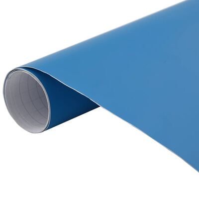 vidaXL Bilfolier 2 stk matt blå 100x150 cm