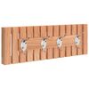 vidaXL Knaggrekke 42x8,5x14 cm heltre valn&oslash;tt