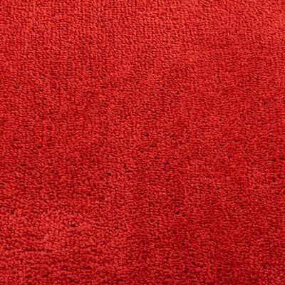 vidaXL Teppe OVIEDO kort luv rød 240x340 cm