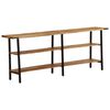 vidaXL Konsollbord 180x35x70 cm heltre mango