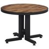vidaXL Barbord rundt &Oslash;55x40 cm gjenvunnet heltre teak