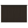 vidaXL Utend&oslash;rs rullegardin 355 (B) x 230 (H) cm brun HDPE