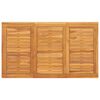 vidaXL Utendørs spisebord 120x70x77 cm heltre teak