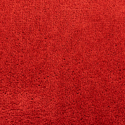 vidaXL Teppe OVIEDO kort luv rød 100x200 cm