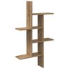 vidaXL Vegghylle Artisan eik 61 x 15 x 102 cm Konstruert tre