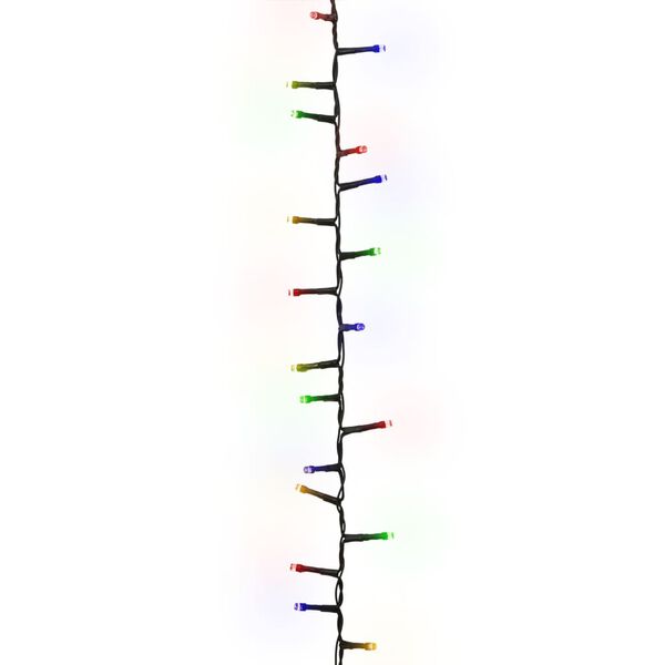 vidaXL LED-strenglys med 400 lysdioder flerfarget 13 m PVC