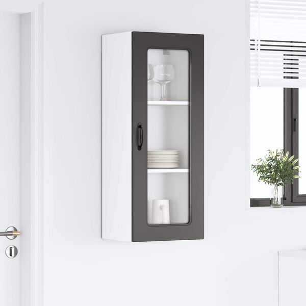 vidaXL Kj&oslash;kkenskap Kalmar Svart 40 x 31 x 100 cm Konstruert tre